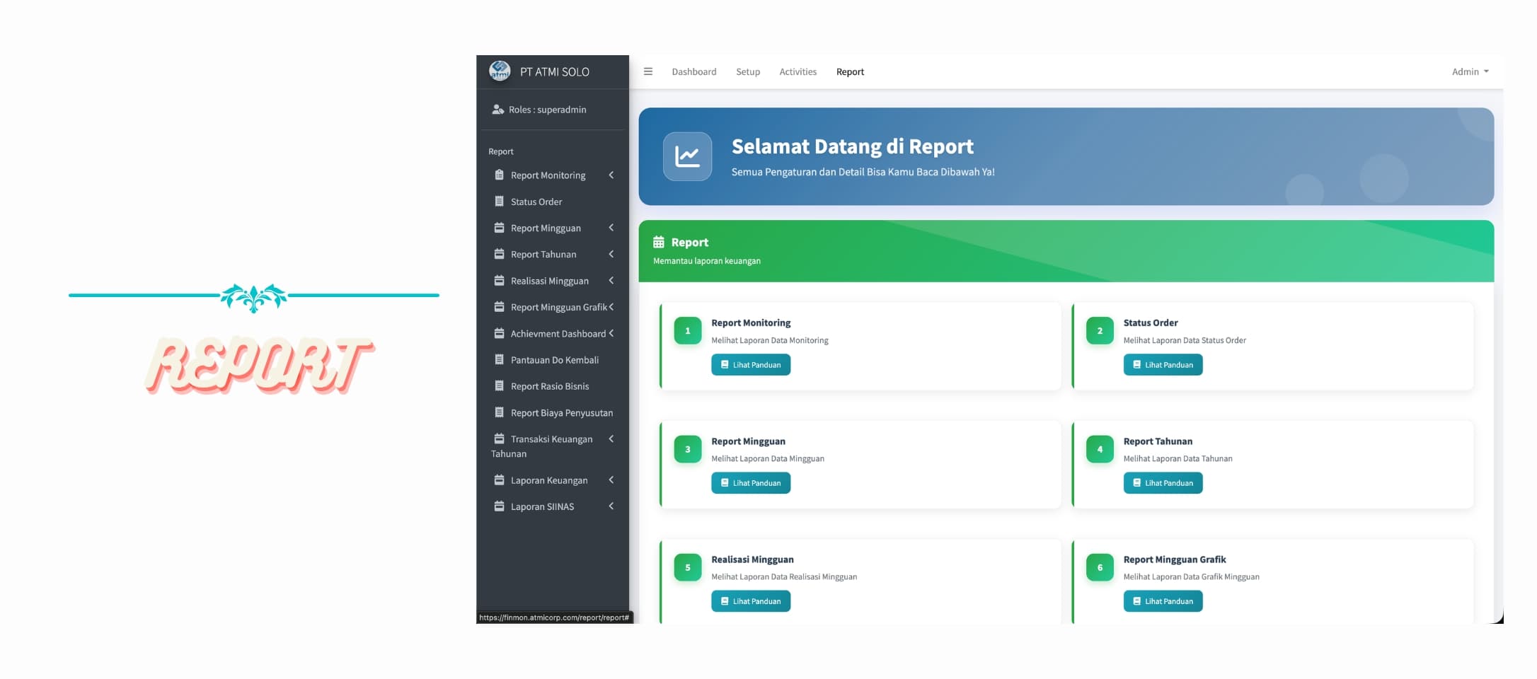 Report Industry Finance